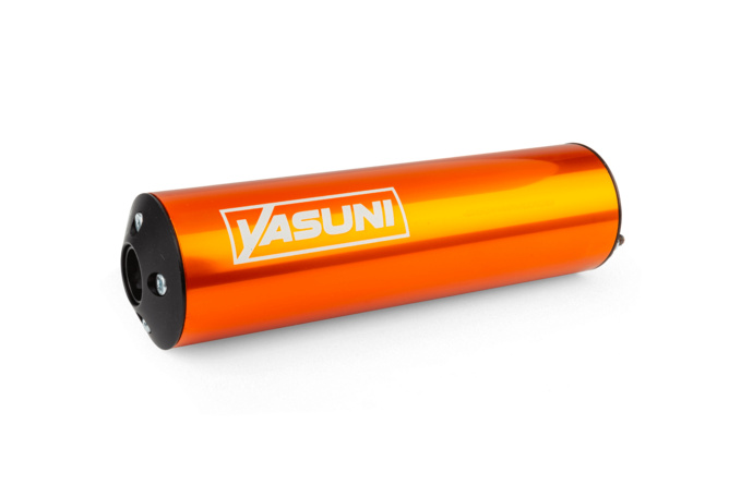 Endschalldämpfer Yasuni Schaltmoped Orange (Ausgang rechts)
