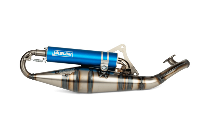 Exhaust Yasuni R-Pro Peugeot liegend / Morini Blue