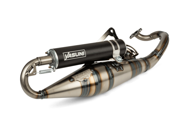 Exhaust Yasuni R-Pro Peugeot liegend / Morini Black