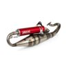Auspuff Yasuni R-Pro Peugeot liegend / Morini Rot