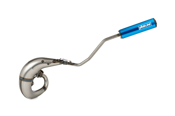 Auspuff Yasuni Cross ML Beta RR-T / Rieju SMX Blau Links