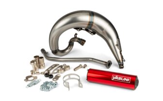Exhaust Yasuni Cross ML Beta RR-T / Rieju SMX Red Left