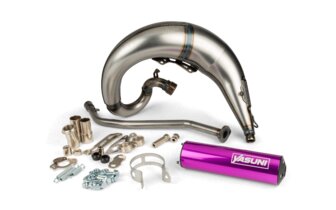 Exhaust Yasuni Cross ML Beta RR-T / Rieju SMX Purple Left