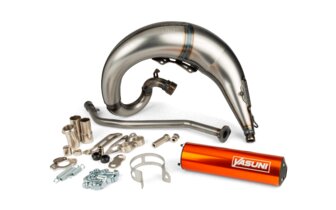 Exhaust Yasuni Cross ML Beta RR-T / Rieju SMX Orange left