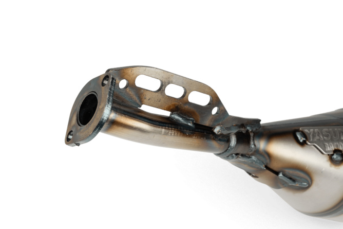 Auspuff Yasuni R4 Derbi Schwarz