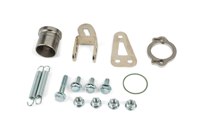 Auspuff Yasuni R4 Derbi Schwarz