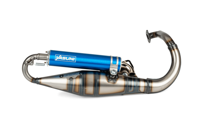 Auspuff Yasuni R-Pro Peugeot stehend Blau