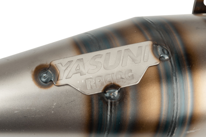 Auspuff Yasuni R-Pro Peugeot stehend Carbon