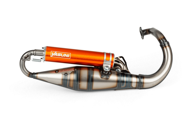 Auspuff Yasuni R-Pro Peugeot stehend Orange
