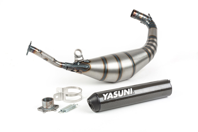 Pot d'échappement Yasuni R5 Max Serie Carbone Derbi
