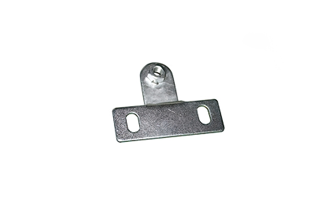 Bracket front number plate 2 screws l.60mm - h.30mm