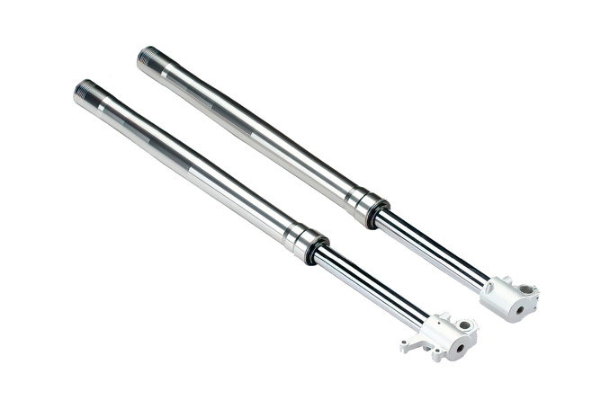 Fork Tubes adjustable silver 735mm - D.48/45mm ZL Pit Bike / Dirt Bike