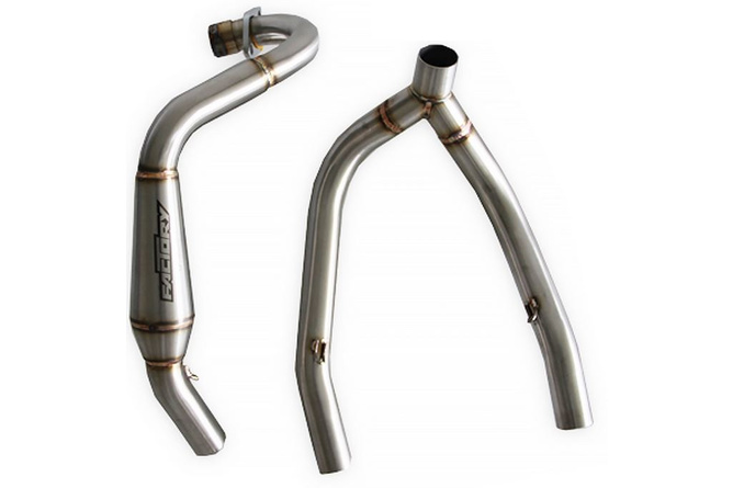 Twin Full Exhaust (header pipe w/o silencer) YCF Factoy for YCF Bigy