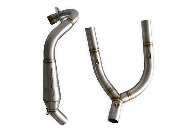 Twin Full Exhaust (header pipe w/o silencer) YCF Factoy for YCF Pilot