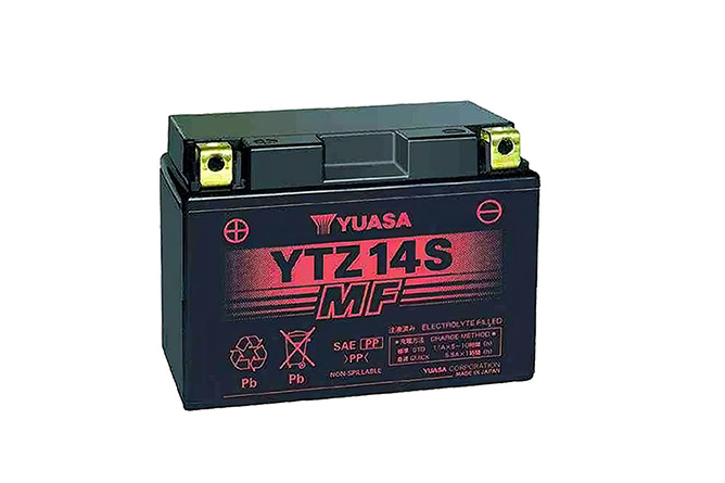 Batteria moto Gel Yuasa 12 Volt 11 Ah 150x90x110mm