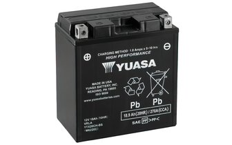 Batterie Yuasa YTX20CH-BS DRY MF wartungsfrei - einbaufertig