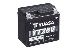 Batterie Yuasa YTZ6V DRY MF wartungsfrei - einbaufertig