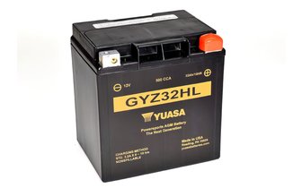 Batteria Yuasa GYZ32HL WET MF Gel senza manutenzione - pronto per l'installazione