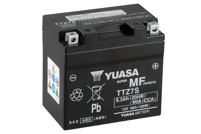 Batterie Sans entretien Yuasa 12 Volts 6 Ah 115x70x105mm