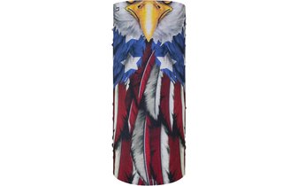 Halswärmer Motley Tube Zanheadgear Polyester USA Eagle