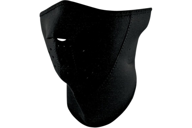 Masque demi visage néoprène Zanheadgear 3 Panel Black
