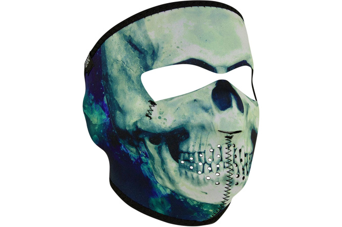 Mascherina neoprene Zanheadgear Paint Skull