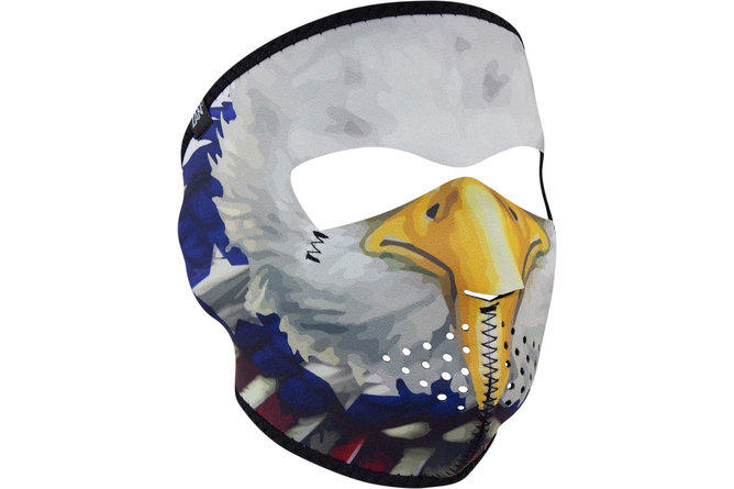 Masque visage néoprène Zanheadgear USA Eagle