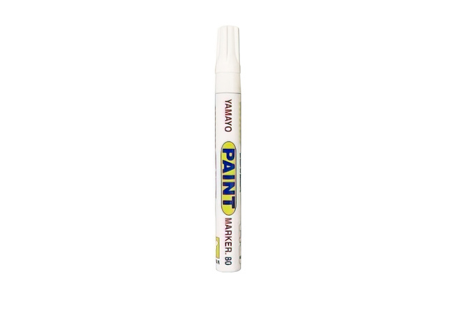 Reifenmarkierstift TNT Permanent Weiß 