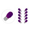 Standlicht Sockelbirne T13 12V / 10W violett 