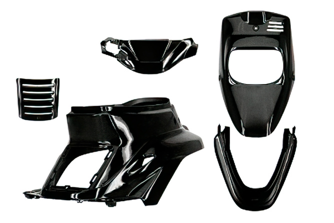 Verkleidungskit 5 Teile schwarz glänzend Yamaha BWs bis 2004 