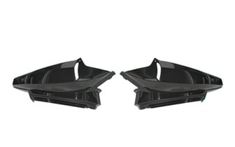 Right + Left Rear Panels Booster after 2004 (unpainted black)