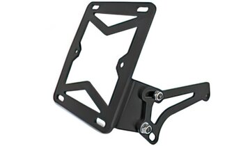 License Plate Holder Piaggio / Peugeot horizontal matte black