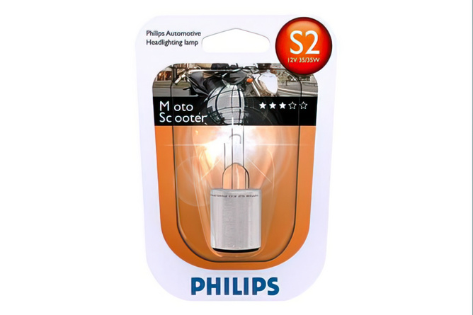 Ampoule S2 Philips Vision Moto 12V / 35W