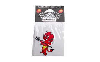 Sticker Meryt "Little Red devil w/ Trident" (8x8.5cm)