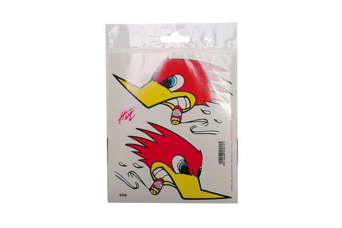 Autocollant duck bec jaune (14x16cm)