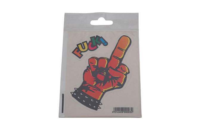 Autocollant doigt fuck (10x12cm)