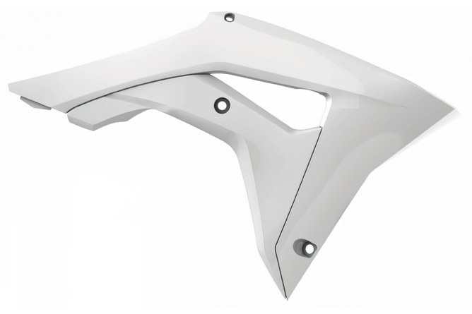 Ouïes de radiateur Polisport blanc Honda CRF 250 / 450