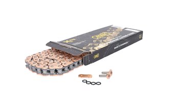 Chain AFAM XS-Ring hyper reinforced gold 525 XHR3 112 links