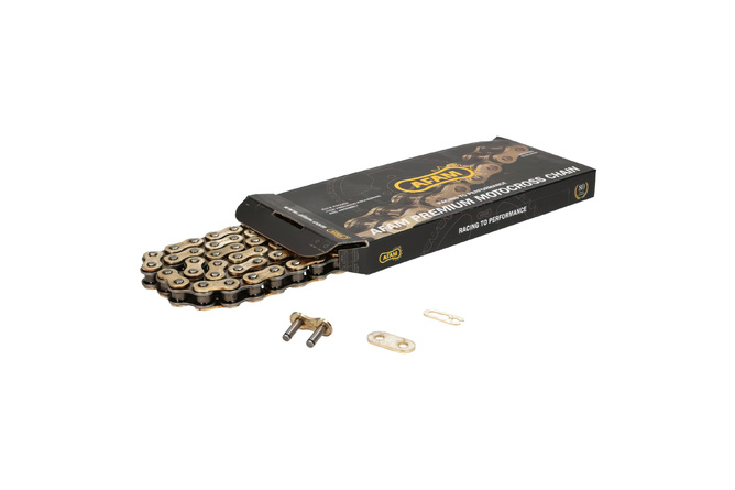 Chain AFAM reinforced gold 520 MR1 88 links