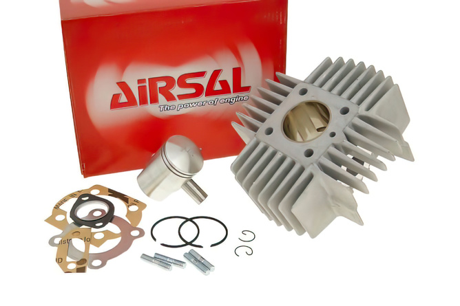 Kit cilindro Airsal Sport 48,8cc 38mm Puch automático con aletas de refrigeración largas