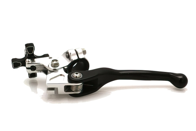 Levier De Frein/embrayage Repliable Universel Avec Cocotte - Aluminium, Réglable, Système Retournable 180° | Pour Moto 2/4 Temps