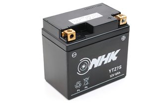 Batterie 12V - 6Ah NHK YTZ7S Gel sans entretien - prête à l'emploi