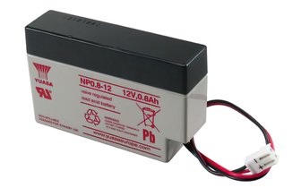 Batterie 12V - 0,8Ah Drag Race MK2 (96x25x61,5mm) - prête à l'emploi