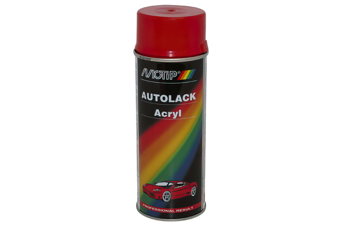 Spray paint Motip Red Autolack