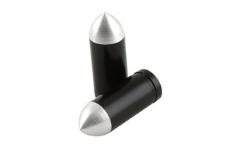 STR8 Valve Caps "Bullet" black