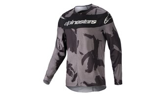 Camiseta MX Alpinestars Racer Tactical Gris /Camuflado 