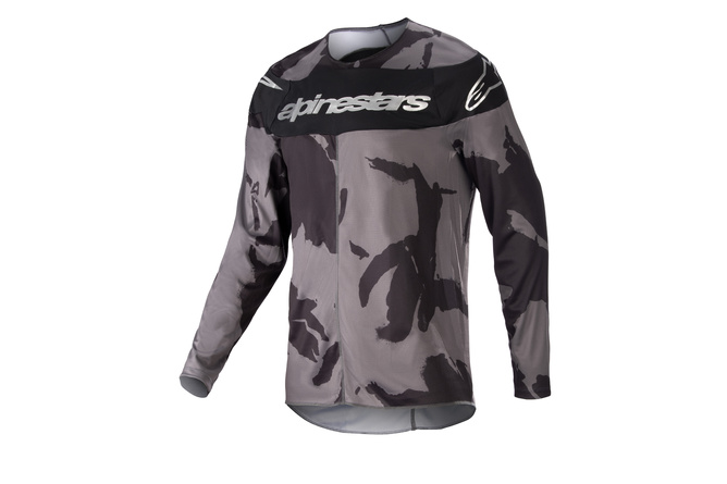 Camiseta MX Alpinestars Racer Tactical Gris /Camuflado