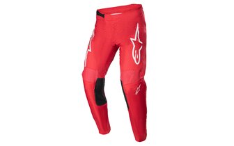 Pantalon Alpinestars Fluid Narin rouge/blanc 