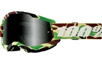 Gafas de Motocross 100% Strata 2 WAR Camuflado Lente Ahumado