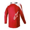 Camiseta MX Alpinestars Fluid Narin Rojo/Blanco